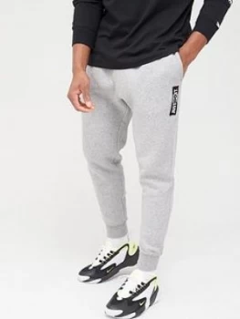 Image of Nike Sportswear Just Do It Fleece Pants - Dark Grey Heather