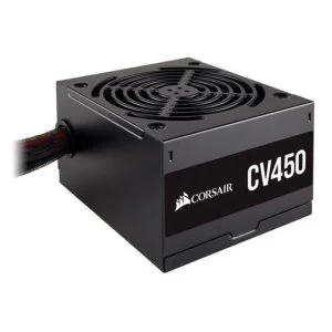 Image of Corsair 450W CV Series CV450 PSU Sleeve Bearing Fan Fully Wired 80+ Bronze UK Plug