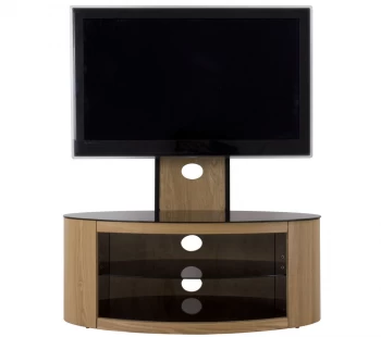 Image of AVF Buckingham 1000 TV Stand with Bracket Oak