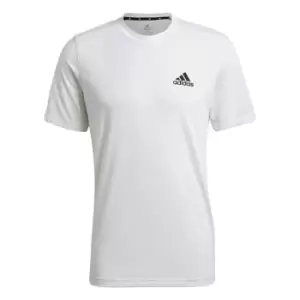 Image of adidas AEROREADY Designed to Move Feelready Sport T-Shirt - White