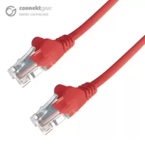 Image of CONNEkT Gear 0.3m RJ45 CAT6 UTP Stranded Flush Moulded LS0H...