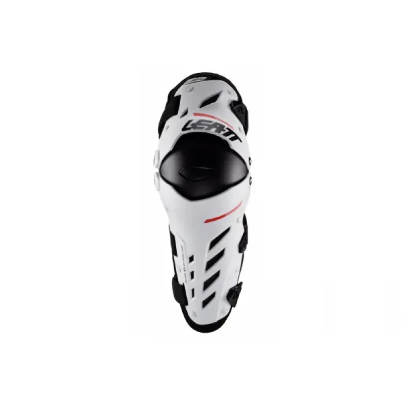 Image of Leatt Dual Axis Knee and Shin Protectors, white, Size S M for Men