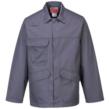 Image of Portwest - FR35GRRL - sz L Bizflame Pro Jacket - Grey