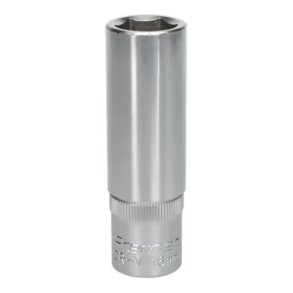 Image of Genuine SEALEY S1216D WallDrive® Socket 16mm Deep 1/2Sq Drive