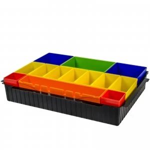 Image of Makita Organiser Insert Set for Makpac Type 1 Connector Cases