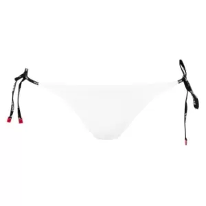 Image of Hugo Pure Side Tie Bikini Bottoms - White