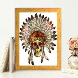 Image of AC447594442 Multicolor Decorative Framed MDF Painting