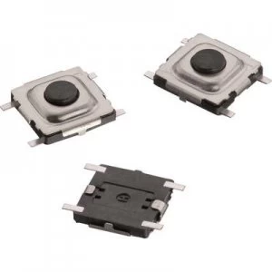Image of Wuerth Elektronik WS TSS 431181015816 Pushbutton 15 Vdc 0.02 A 1 x OffOn momentary