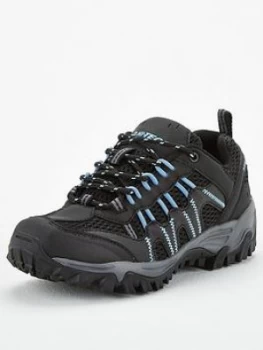 Image of Hi-Tec Jaguar Walking Shoe - Black/Blue