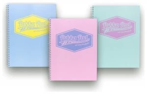 Image of Pukka Pad Pastel Jotta Pad A4 Pack of 3 8628-PST