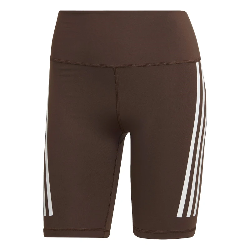 Image of adidas Optime Shorts - Brown Brown XS