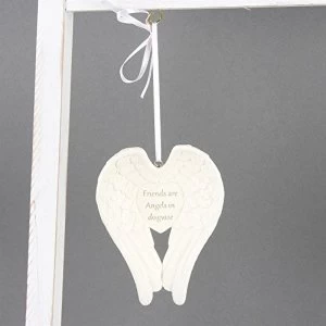 Image of Thoughts Of You 'Friends Are Angels' Angel Wings