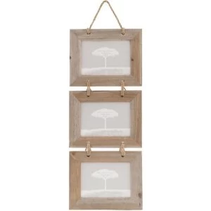 Image of Driftwood Triple Landscape 6x4 Frame