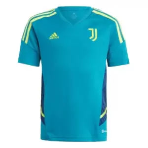Image of adidas Juventus Condivo 22 Training Jersey Kids - Blue