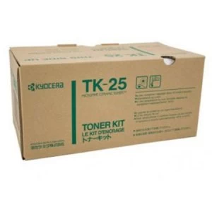 Image of Kyocera TK25 Black Laser Toner Ink Cartridge