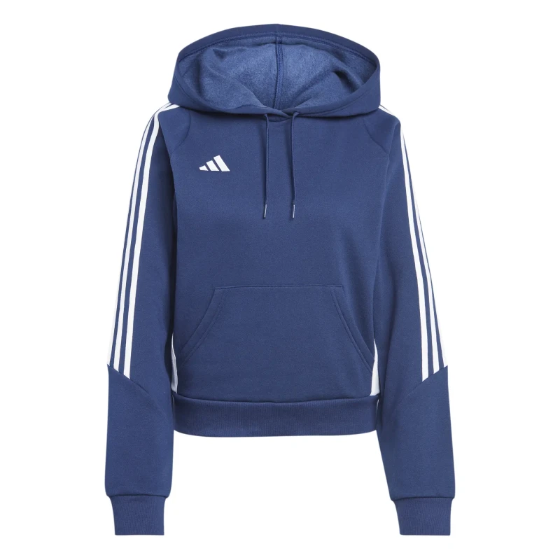Image of adidas Womens Tiro 24 Training Hoodie -navy, Navy, Size L, Women Navy VV6CW Female L