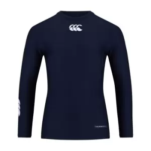 Image of Canterbury Long Sleeve Thermal Top Juniors - Blue