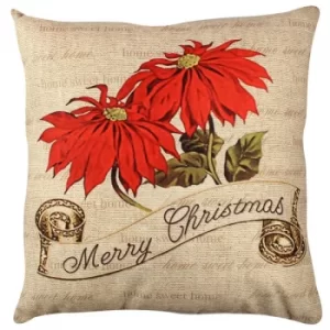 Image of A11901 Multicolor Cushion Christmas Flower
