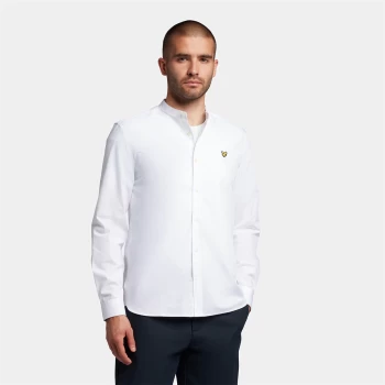 Image of Relaxed Grandad Collar Shirt - L