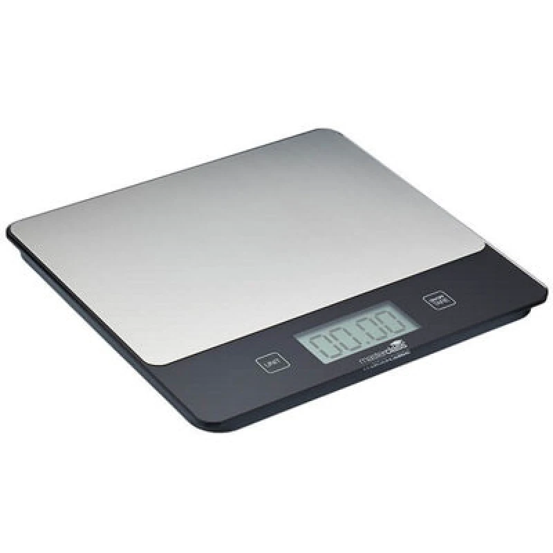 Image of Masterclass Electronic Dry and Liquid Kitchen Scales with High-precision Sensor Silver