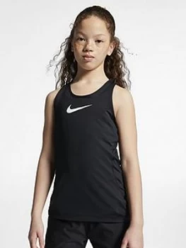 Image of Nike Girls Tank, Black/White Size M 10-12 Years, Women