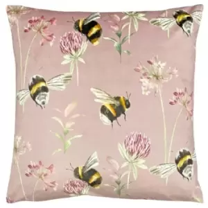 Image of Country Bumblebee Cushion Cover (One Size) (Heather) - Heather - Evans Lichfield