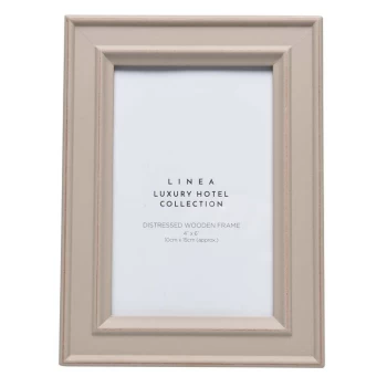 Image of Hotel Collection Distressed Wooden Frame - Grey