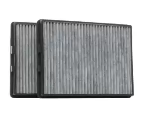 Image of RIDEX Pollen filter 424I0015 Filter, interior air,Cabin filter BMW,ALPINA,5 Limousine (E39),5 Touring (E39),B10 (E39),B10 Kombi (E39),D10 (E39)