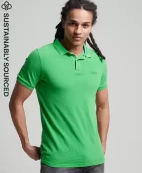 Image of Superdry Organic Cotton Vintage Destroy Polo Shirt