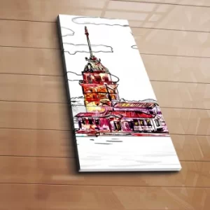 Image of 3070C-41 Multicolor Decorative Canvas Painting