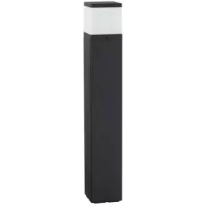 Image of Netlighting Merano Atlanta 80cm Outdoor Bollard Dark Grey Aluminium, Clear LED E