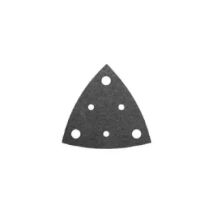 Image of Dreieck Schleifblatt gelocht 80mm K100 VE5