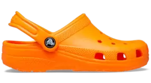Image of Crocs Toddler Classic Clogs Kids Orange Zing C7