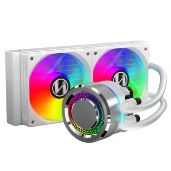 Image of Lian-Li GALAHAD 240mm High Performance RGB CPU Water Cooler - White