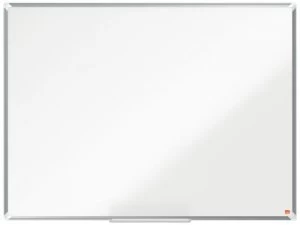 Image of Nobo Premium Plus Steel Magnetic Whiteboard 1200x900mm