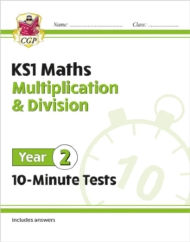 Image of KS1 Year 2 Maths 10-Minute Tests: Multiplication & Division Paperback / softback