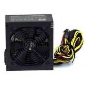 Image of Pulse Power Plus 500W PSU, ATX 12V, Active PFC, 4 x SATA, PCIe, 120mm Silent Fan, Black Casing