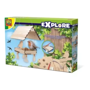 Image of SES CREATIVE Childrens Explore Bird Feeding Station, Unisex, Five Years and Above, Multi-colour (25114)