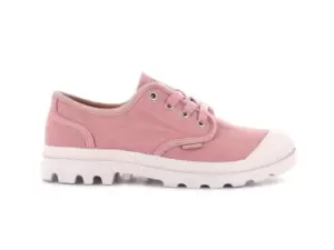 Image of Palladium Boots Womens PAMPA OXFORD ROSE BRICK