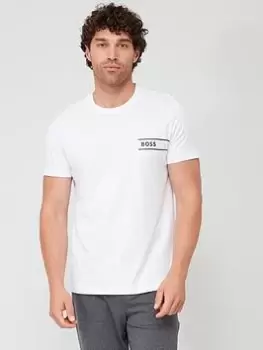 Image of BOSS Bodywear 24 Lounge T-Shirt - White, Size S, Men