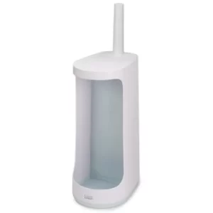 Image of Joseph Joseph Flex Store Toilet Brush With Extra-Large Caddy Blue/White
