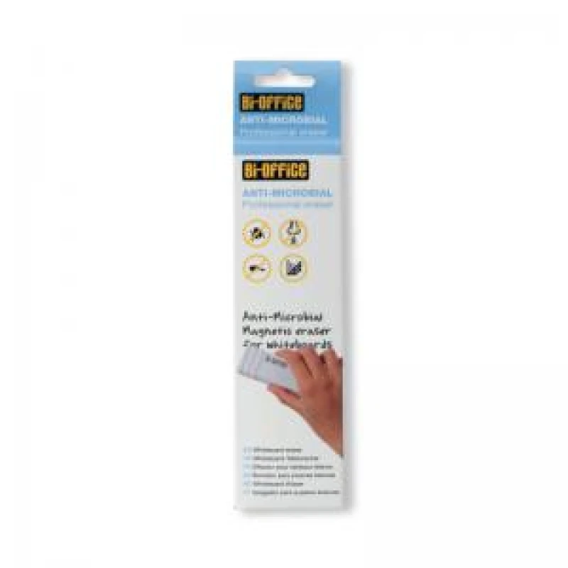 Image of Bi-Office Antimicrobial Magnetic Board Eraser BAA0111