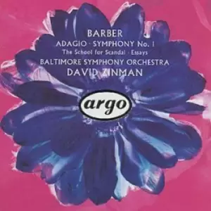 Image of Adagio/ Symphony No1 by Chris Hazell CD Album