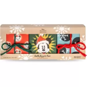 Image of Mad Beauty Mickey Mouse Jingle All The Way Bath Bomb gift set 3x80 g