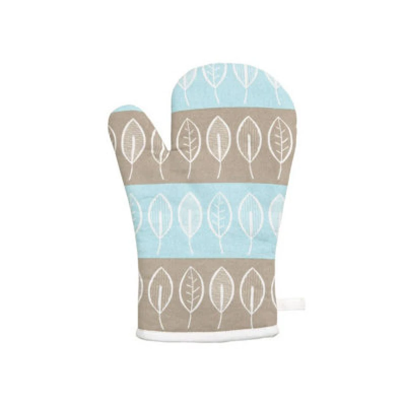 Image of Premier Housewares Beech Single Oven Glove Quilted and Heat Resistant Brown