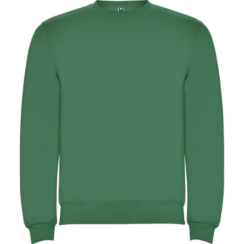 Image of ROLY ROLY Men Clasica Crew Neck Sweatshirt in Emerald Size: X-Small Emerald XS Male 5063574400046