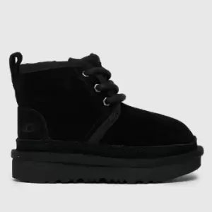 Image of UGG Black Neumel Ii Boys Toddler Boots