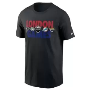 Image of Nike London Games T Shirt Mens - Black