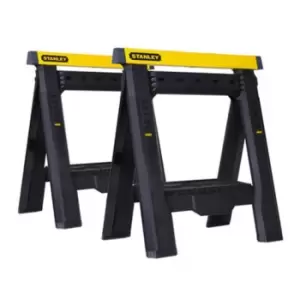 Image of Stanley STST1-70559 2 Way Adjustable Saw Horse Twin Pack