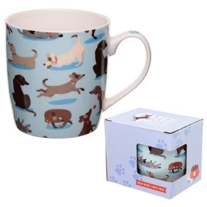 Image of Catch Patch Dog New Bone China Mug